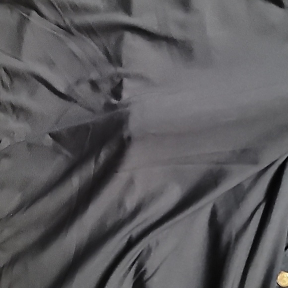 Times Two Dark Blue Denim Maternity Jeans with Soft Stretchy Belly Band, 3X - Picture 3 of 13